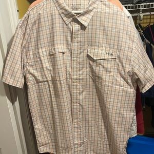 Hiking button up sports shirt xxl